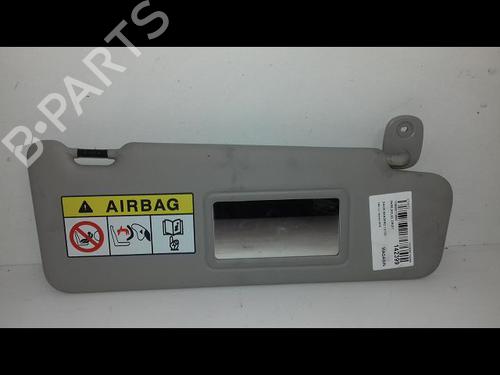 Høyre solskjerm DACIA SANDERO II 1.5 dCi 75 / Blue dCi 75 (B8JW, B8M4, B8AH, B8M7, B8M6) (75 hp) 19798870