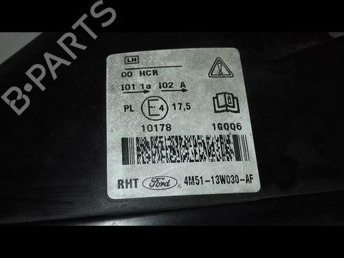 Used Left headlight FORD FOCUS II (DA_, HCP, DP) 1.8 TDCi (115 hp) 19249943