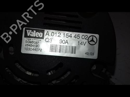 Alternator MERCEDES-BENZ A-CLASS (W168) A 160 (168.033, 168.133) | BP23194565M7 