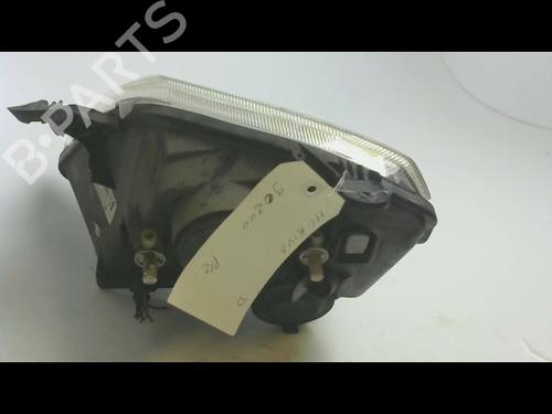 Used Right headlight OPEL MERIVA A MPV (X03) 1.6 16V (E75) (100 hp) 15744202