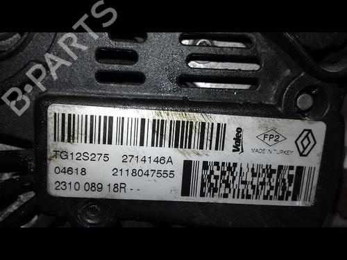 Alternator RENAULT CLIO IV (BH_) 1.5 dCi 75 | BP12528975M7 