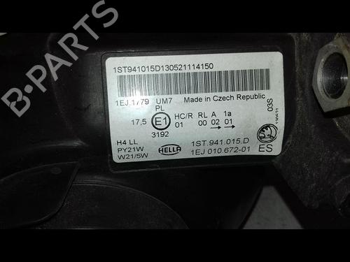 Left headlight SKODA CITIGO (NF1) 1.0 | BP29216858C28