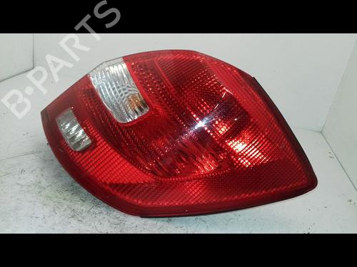 Right taillight SKODA FABIA II (542) 1.6 TDI | BP30950233C35
