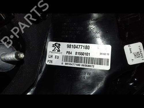 Left taillight PEUGEOT 3008 II SUV (MC_, MR_, MJ_, M4_) 1.2 THP/ PureTech 130 (MRHNSM, MRHNSU, MRHNSJ, MRHNYW,... | BP29226560C34 