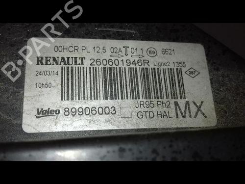 Used Left headlight RENAULT SCÉNIC III (JZ0/1_) 1.6 dCi (JZ00, JZ12) (130 hp) 29226327