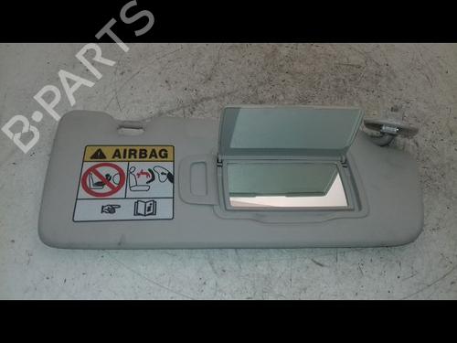 Used Right sun visor RENAULT CLIO V (B7_) 1.0 TCe 90 (B7MT) (91 hp) 33136382