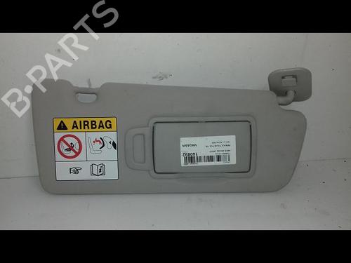 Used Right sun visor RENAULT CLIO V (B7_) 1.3 TCe 130 (B7MF) (131 hp) 19690349