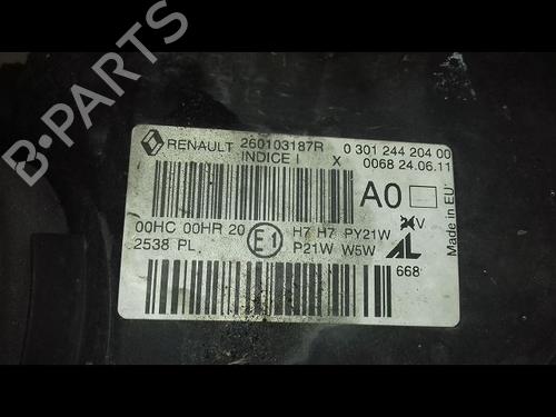 Right headlight RENAULT MEGANE III Hatchback (BZ0/1_, B3_) 1.5 dCi (BZ09, BZ0D, BZ1W, BZ29, BZ14) | BP29226167C29 - Image 6