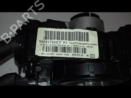 Used Steering column stalk PEUGEOT 208 I (CA_, CC_) 1.6 HDi (92 hp) 19337764
