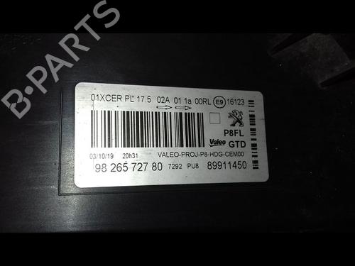 Left headlight PEUGEOT 3008 II SUV (MC_, MR_, MJ_, M4_) 1.2 THP/ PureTech 130 (MRHNSM, MRHNSU, MRHNSJ, MRHNYW,... | BP31347924C28