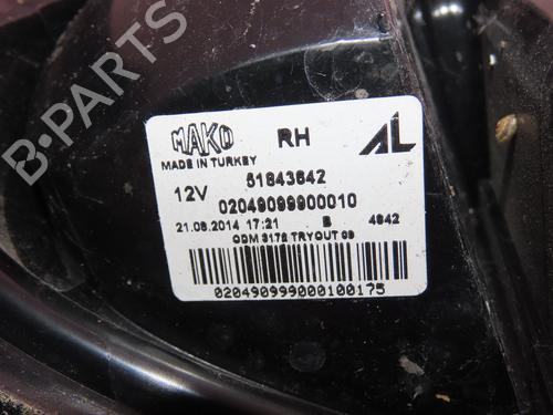 Used Right taillight FIAT PANDA (312_, 319_) 1.2 (312PXA1A) (69 hp) 18316503