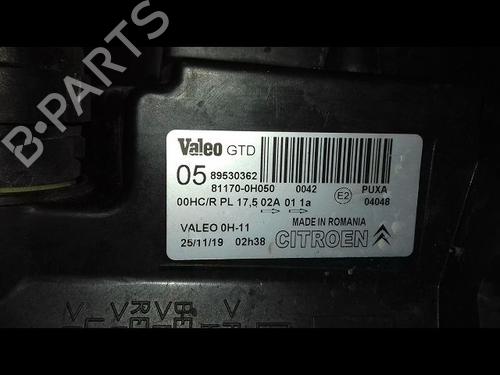 Left headlight CITROËN C1 (PM_, PN_) 1.0 | BP29226277C28 