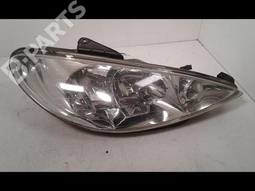 Used Right headlight Right headlight PEUGEOT 206 Hatchback (2A/C) 1.4 HDi eco 70 (68 hp) 8972459 8972459
