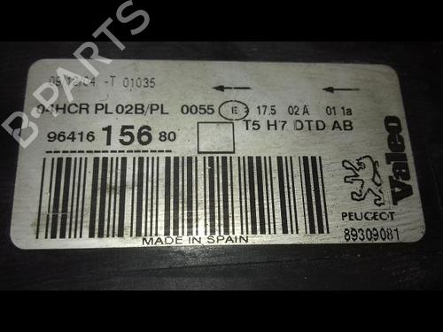 Used Right headlight Right headlight PEUGEOT 307 (3A/C) 1.6 16V (109 hp) 34426563 34426563