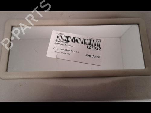 Used Right sun visor Right sun visor CITROËN XSARA PICASSO (N68) 1.6 16V (109 hp) 8972379 8972379