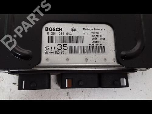 Engine control unit (ECU) PEUGEOT 307 (3A/C) 1.6 16V | BP9397454M57 