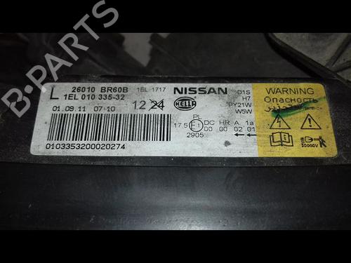 Right headlight NISSAN QASHQAI I (J10, NJ10) 1.5 dCi | BP29216817C29 
