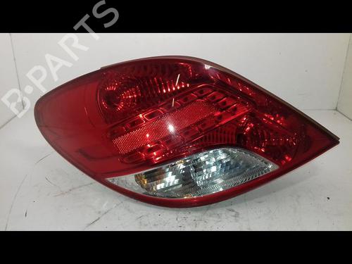 Left taillight PEUGEOT 207 (WA_, WC_) 1.6 HDi | BP19690418C34