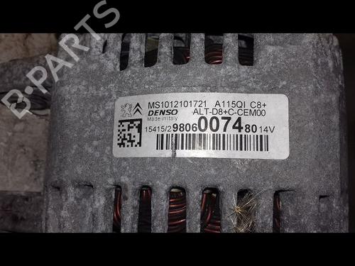 alternator-peugeot-208-i-ca_-cc_-12-vti-82-9806007480-2012-2013-2014-2015-2016-2017-2018-2019-2020-8964165 main image