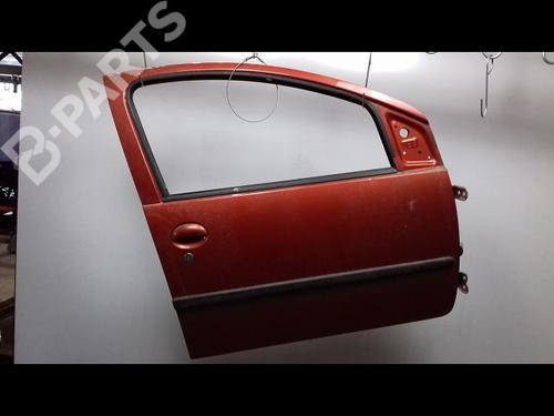 Right front door PEUGEOT 107 (PM_, PN_) 1.0 | BP9309031C3