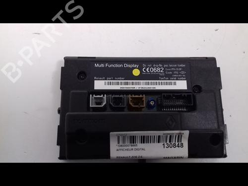 Display monitor RENAULT ZOE (BFM_) ZOE | BP10913686C48 