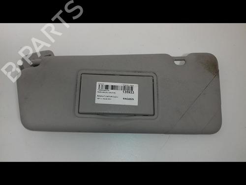 Left sun visor RENAULT CAPTUR I (J5_, H5_) 1.5 dCi 90 (J5N4, J5M5, J5MW, J5M6, J5AL, J5AJ) | BP14955153I1