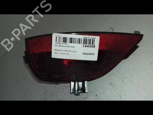 Used Rear fog light RENAULT CAPTUR I (J5_, H5_) 1.5 dCi 90 (J5N4, J5M5, J5MW, J5M6, J5AL, J5AJ) (90 hp) 29226700