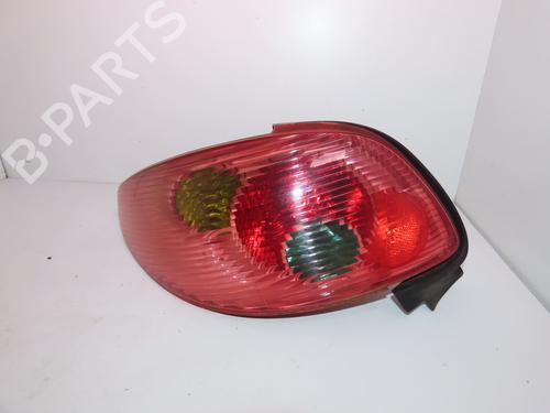 Used Left taillight PEUGEOT 206 CC (2D) 2.0 S16 (136 hp) 18205277