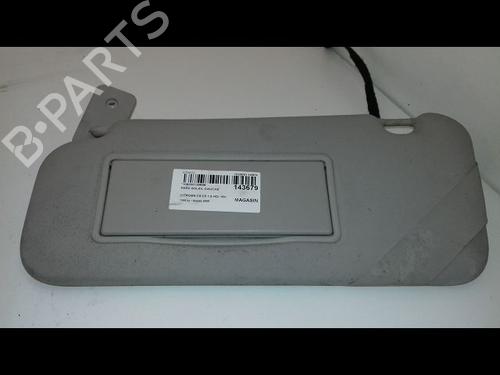 Used Left sun visor CITROËN C5 III (RD_) 1.6 HDi 110 (RD9HZC) (109 hp) 29226077