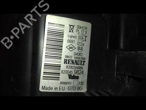 Used Left headlight Left headlight RENAULT CLIO III (BR0/1, CR0/1) 1.2 16V (BR02, BR0J, BR11, CR02, CR0J, CR11) (75 hp) 34106124 34106124