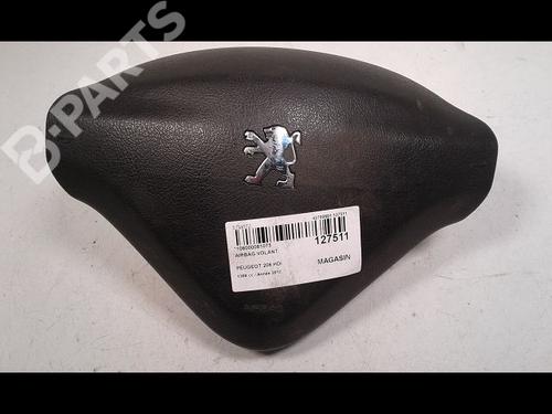 Used Driver airbag PEUGEOT 206+ (2L_, 2M_) 1.4 HDi eco 70 (68 hp) 8972866