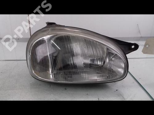 Used Right headlight OPEL CORSA B (S93) 1.5 D (F08, F68, M68) (50 hp) 8962622