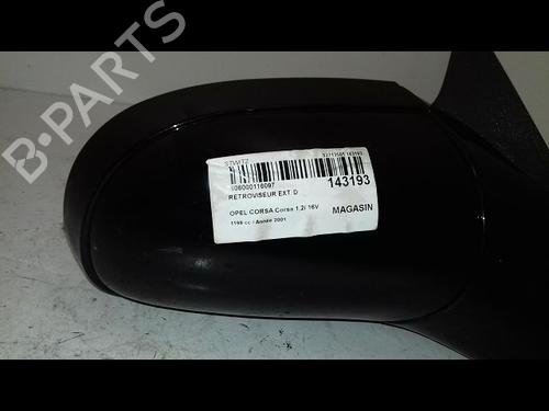 Right mirror OPEL CORSA B (S93) 1.2 i 16V (F08, F68, M68) | BP23195695C27 