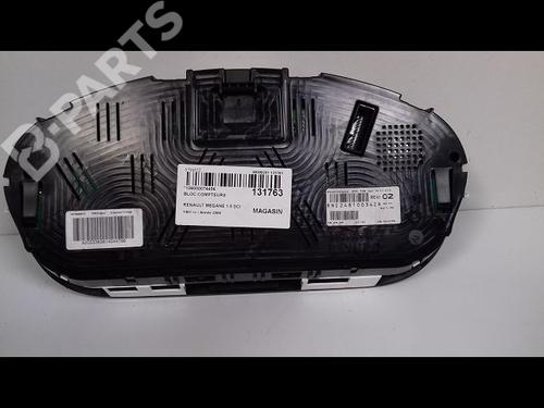 Instrument cluster RENAULT MEGANE III Hatchback (BZ0/1_, B3_) 1.5 dCi | BP10332707C47 