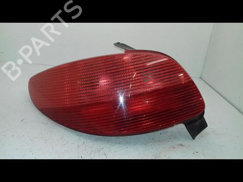 Used Left taillight PEUGEOT 206 Hatchback (2A/C) 2.0 HDI 90 (90 hp) 23196517