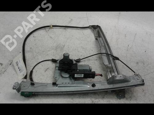 Rudehejsemekanisme Højre foran RENAULT CLIO III (BR0/1, CR0/1) 1.4 16V (98 hp) 8966200