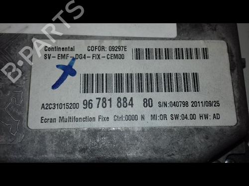 Display monitor PEUGEOT 508 I (8D_) 1.6 HDi | BP29224228C48 