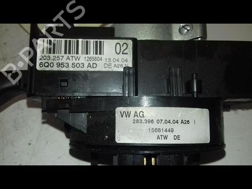 Used Steering column stalk Steering column stalk VW POLO IV (9N_, 9A_) 1.2 12V (64 hp) 22811573 22811573