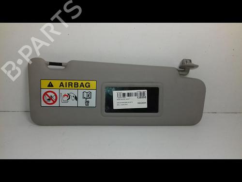 Right sun visor DACIA SANDERO II 1.0 SCe 75 (B8JC, B8JD, B8NC) | BP16416915I2