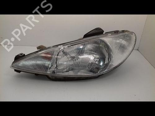 Left headlight PEUGEOT 206 Hatchback (2A/C) 2.0 HDI 90 | BP23196293C28