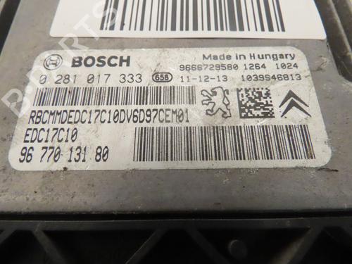 Used Engine control unit (ECU) Engine control unit (ECU) PEUGEOT 207 SW (WK_) 1.6 HDi (92 hp) 33997624 33997624