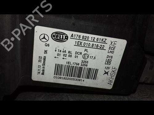 Used Right headlight Right headlight MERCEDES-BENZ A-CLASS (W176) A 200 CDI (176.001) (136 hp) 34357380 34357380