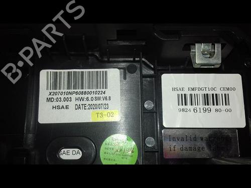 Afficheur PEUGEOT 2008 II (UD_, US_, UY_, UJ_, UR_, UC_) 1.5 BlueHDI 130 (131 hp) 29216475