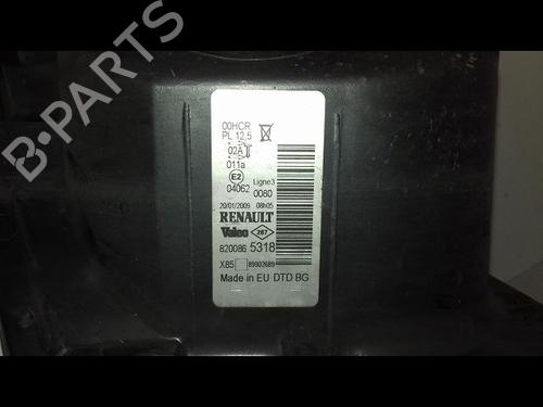 Used Right headlight RENAULT CLIO III (BR0/1, CR0/1) 1.2 16V (BR0P, CR0P) (101 hp) 19798896