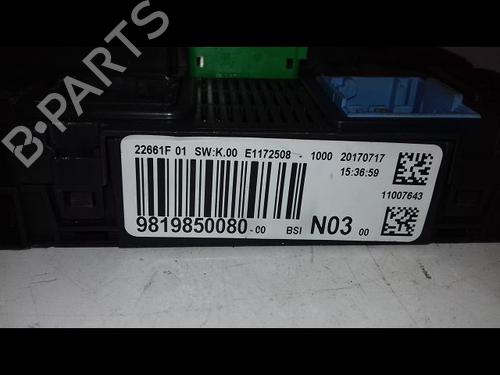 Engine control unit (ECU) PEUGEOT 208 I (CA_, CC_) 1.2 THP 110 | BP18968243M57 