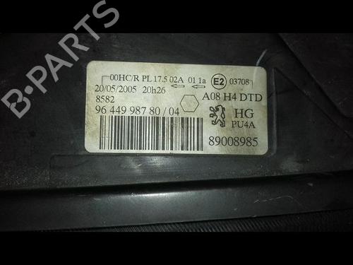 Used Right headlight PEUGEOT 1007 (KM_) 1.6 16V (109 hp) 29216834