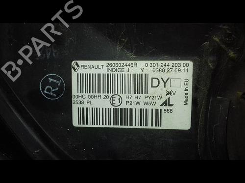 Left headlight RENAULT MEGANE III Grandtour (KZ0/1) 1.5 dCi (KZ09, KZ0D, KZ1G, KZ29, KZ14, KZ1W, KZ10, KZ1F,... | BP30950134C28