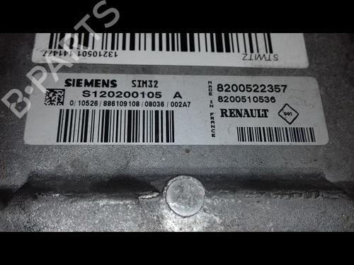 Motorstyringsenhet RENAULT CLIO III (BR0/1, CR0/1) 1.2 16V (BR02, BR0J, BR11, CR02, CR0J, CR11) | BP19668938M57