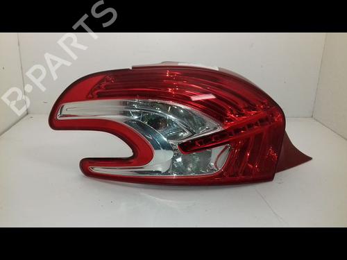 Used Left taillight PEUGEOT 208 I (CA_, CC_) 1.6 HDi (92 hp) 18837446
