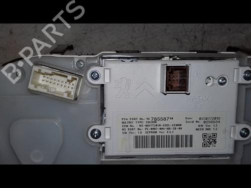 instrument-cluster-peugeot-208-i-ca_-cc_-12-vti-82-9822633180-2012-2013-2014-2015-2016-2017-2018-2019-2020-8970555 main image
